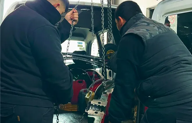 Equipo técnico de Electromecánica G&G